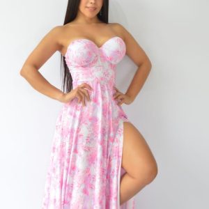 Maxi vestido Paris Pink