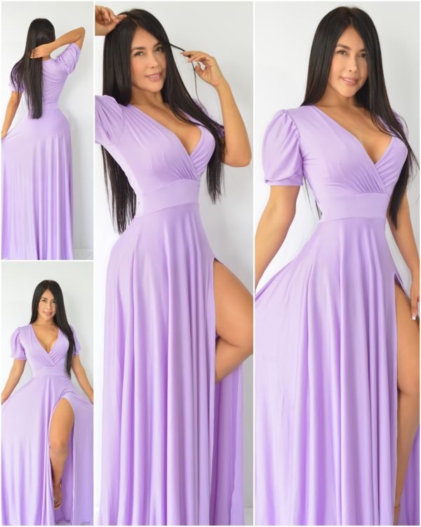 Maxi vestido Atenea Princesa / lila